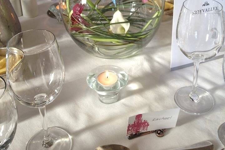 Centre pieces included in our package