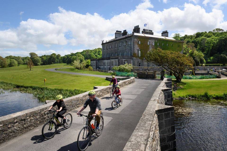 Cycling through the estate