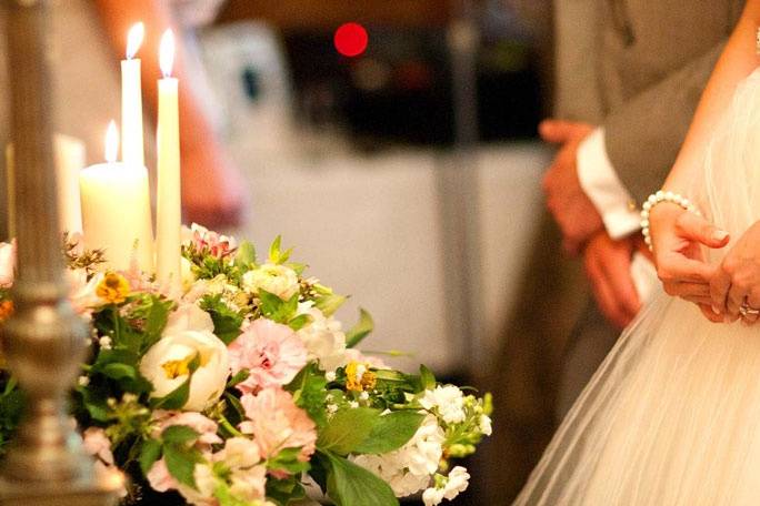 Flowers and Bride