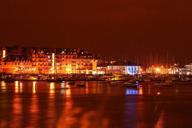 View of the Malahide Marina from the Grand Hotel