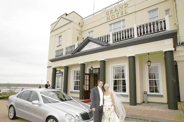 The Arrival of the Bride and Groom to the Grand Hotel