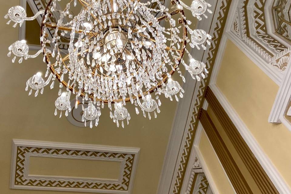 Crystal chandeliers