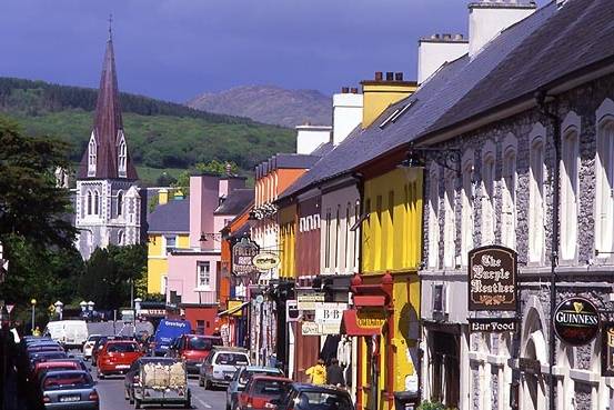 Kenmare Town (3-5 min walk from hotel)