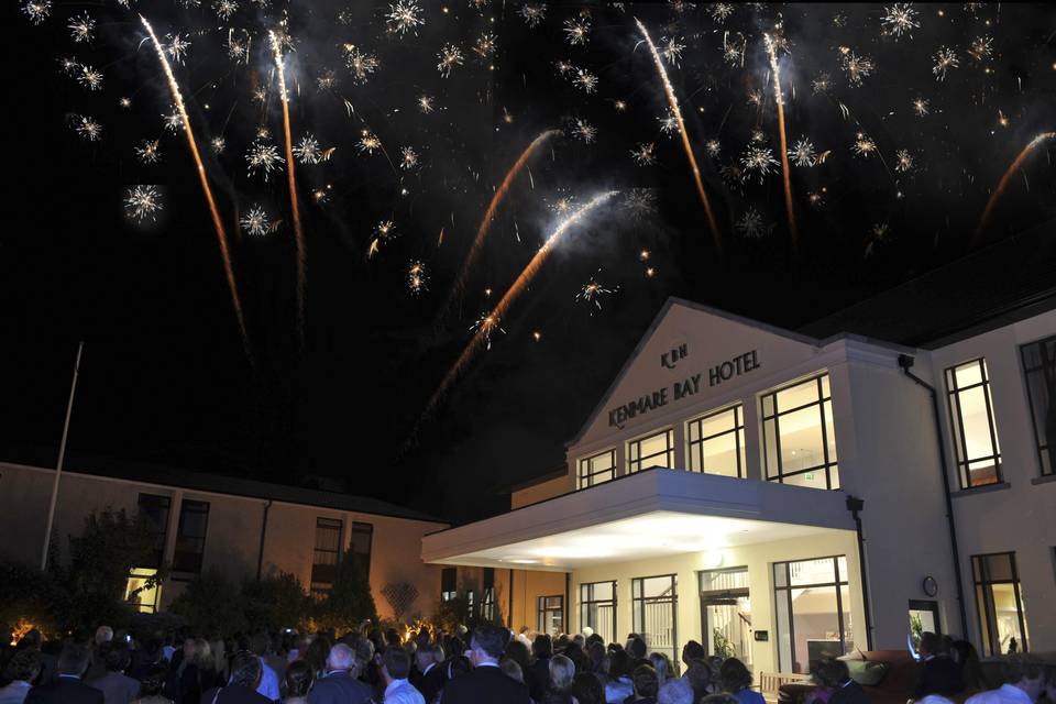 Fireworks Display at the Kenmare Bay Hotel