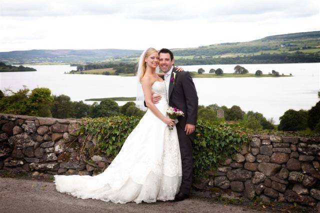 Cromleach Lodge Bride & Groom