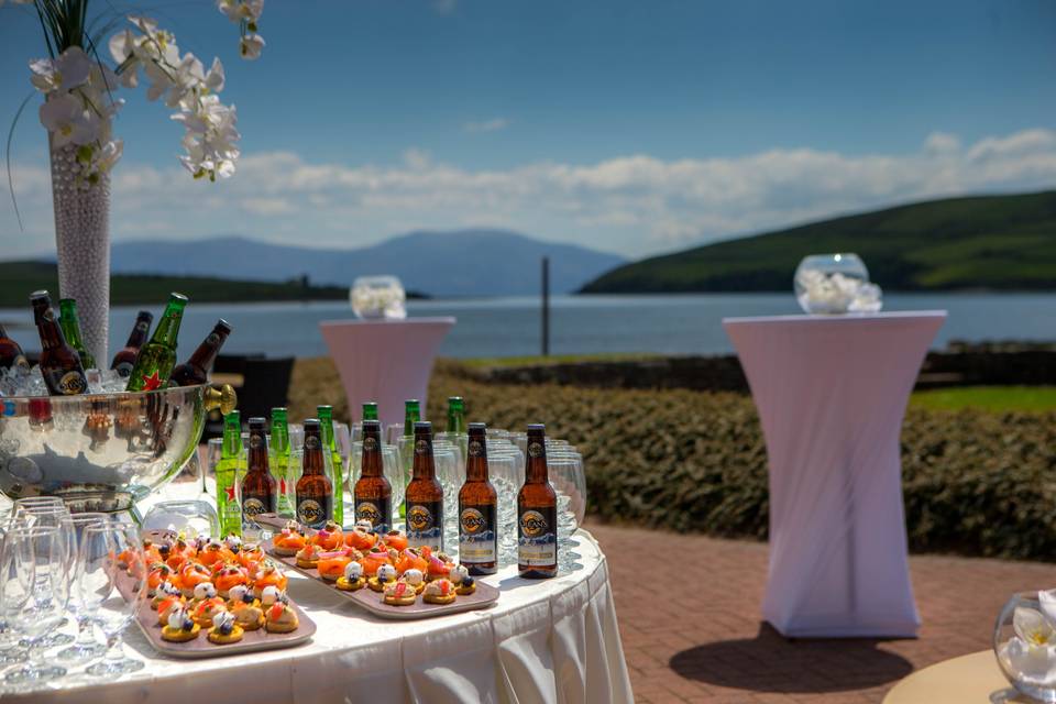 Dingle Skellig Hotel- Outside Arrival Reception