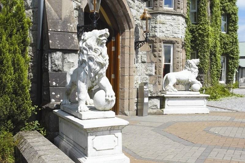 Front Door of Hotel