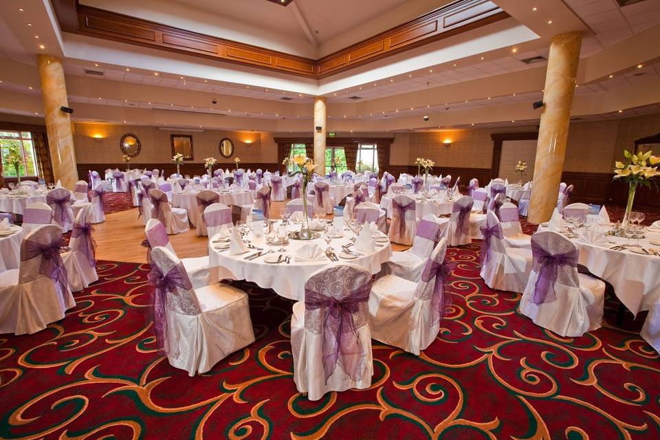 Our wedding ballroom