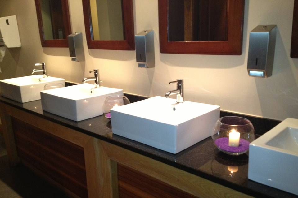 Bathroom in function room