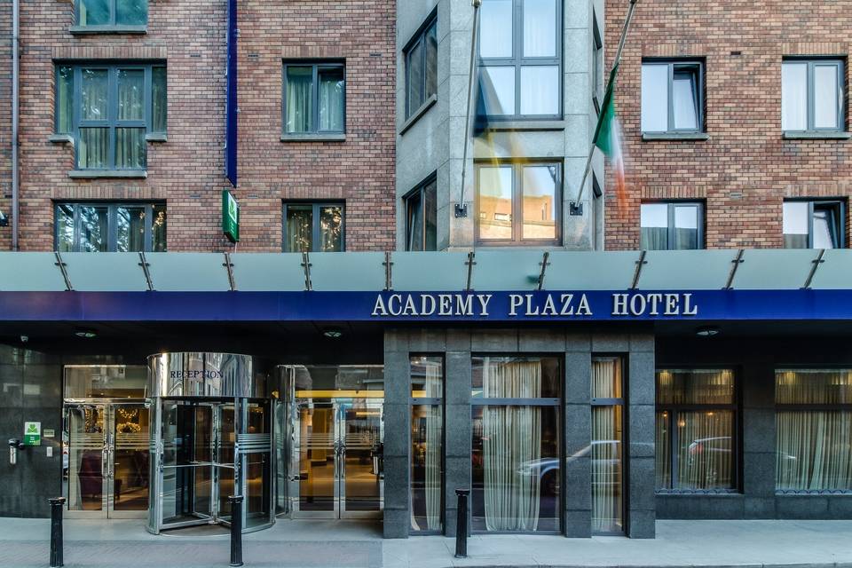 Academy Plaza Hotel Entrance