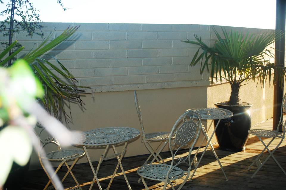 Bridal Suite balcony