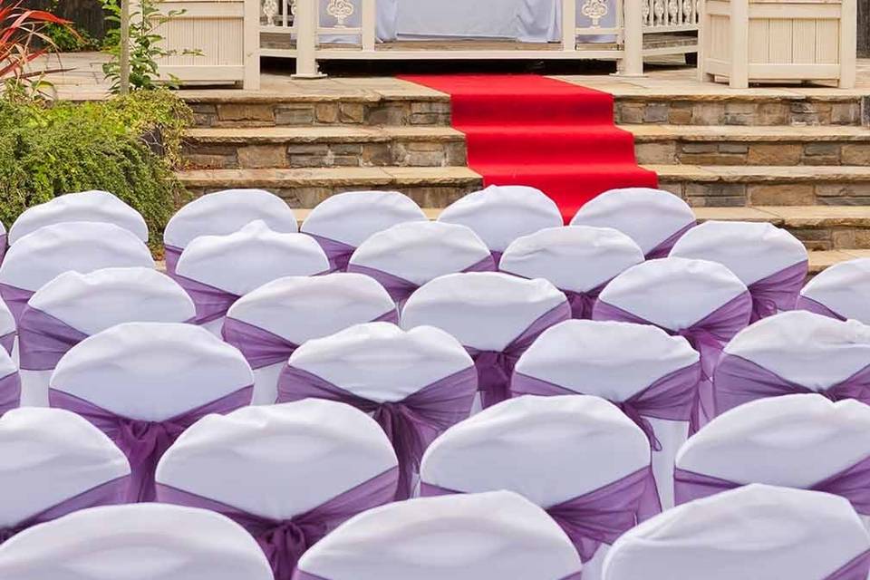 Civil ceremony in the Gazebo