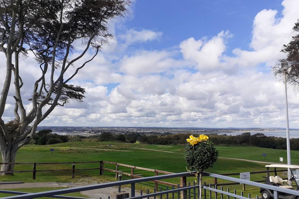 View from the terrace