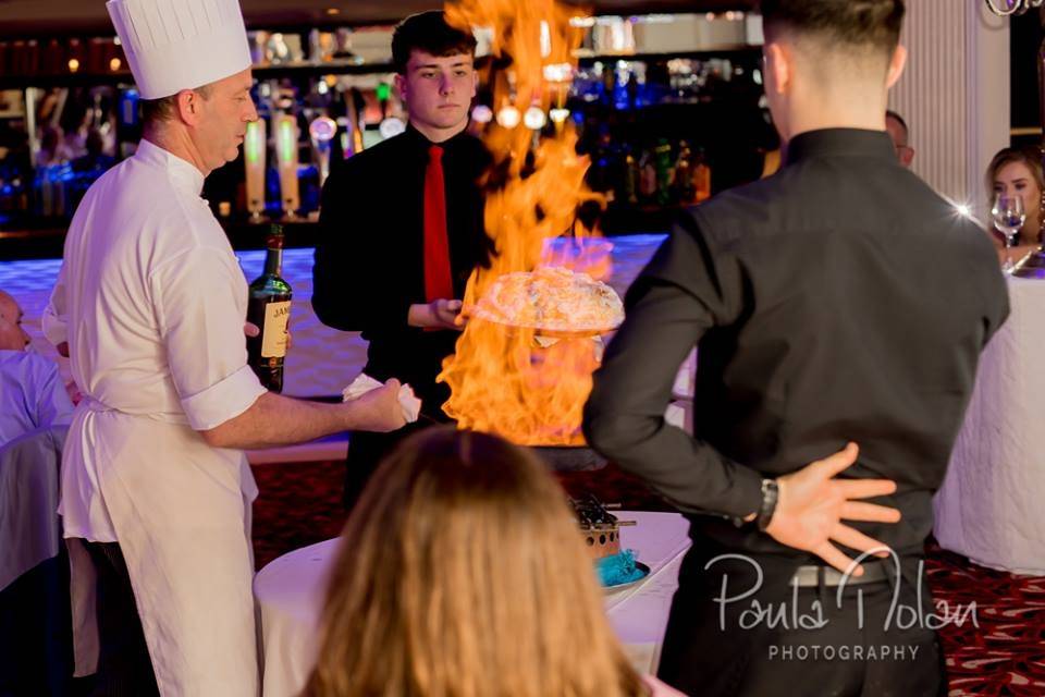 Baked Alaska Flambe