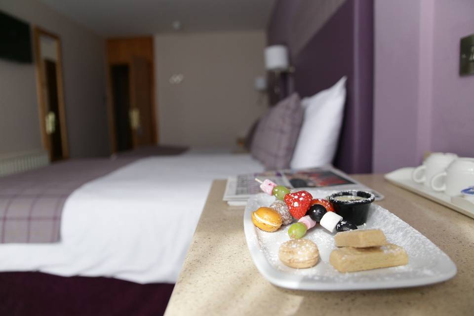 Relaxing guest bedroom