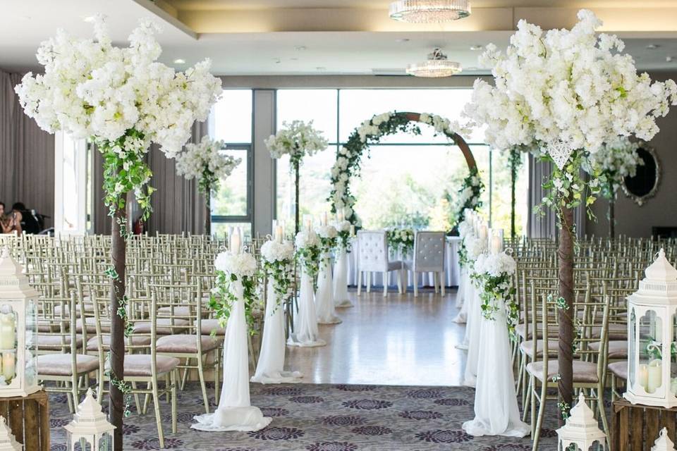 Ceremony within the Hotel