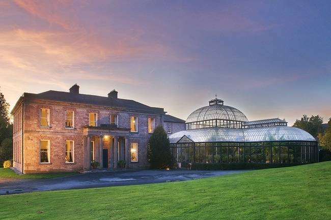 Kilshane House at sunset