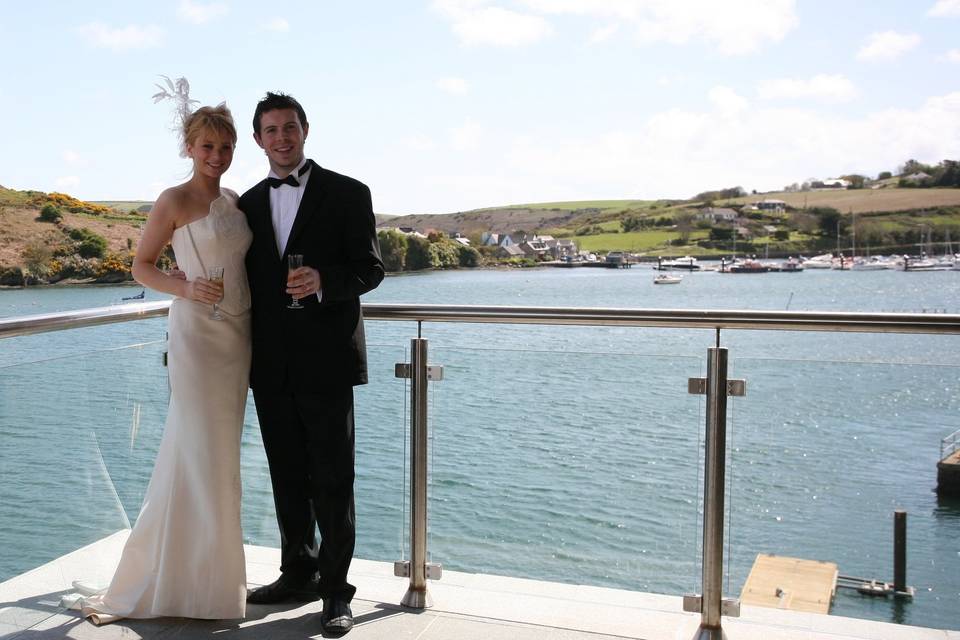Private Balcony Overlooking Kinsale Harbour