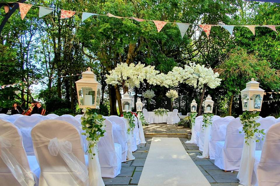 Garden wedding