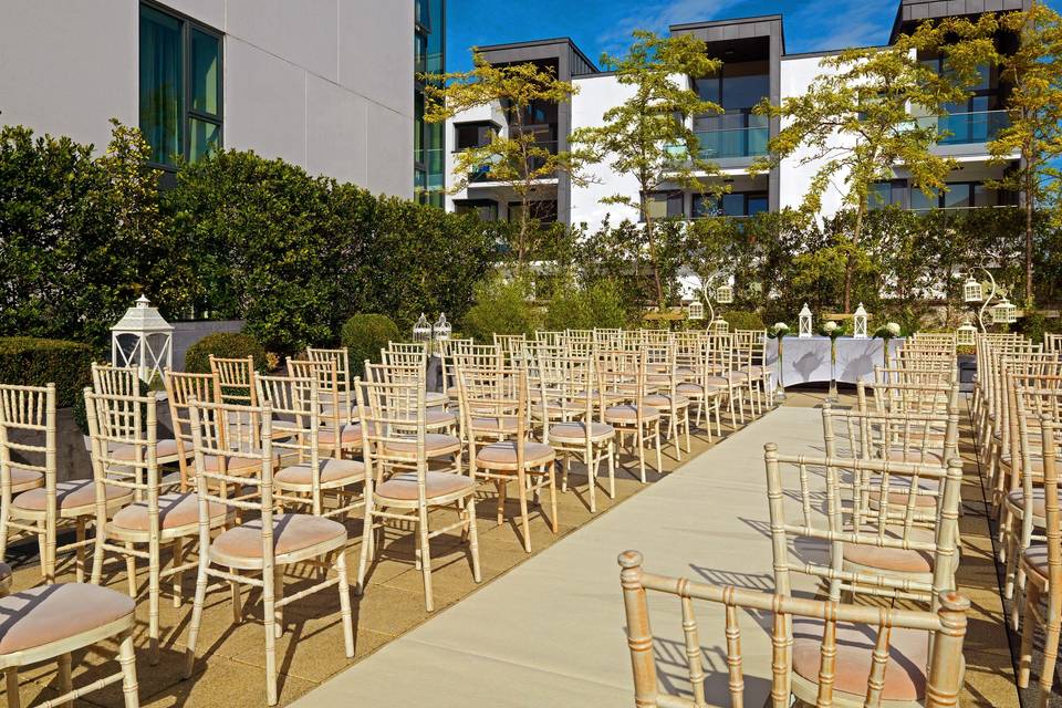 Rooftop Terrace Ceremony