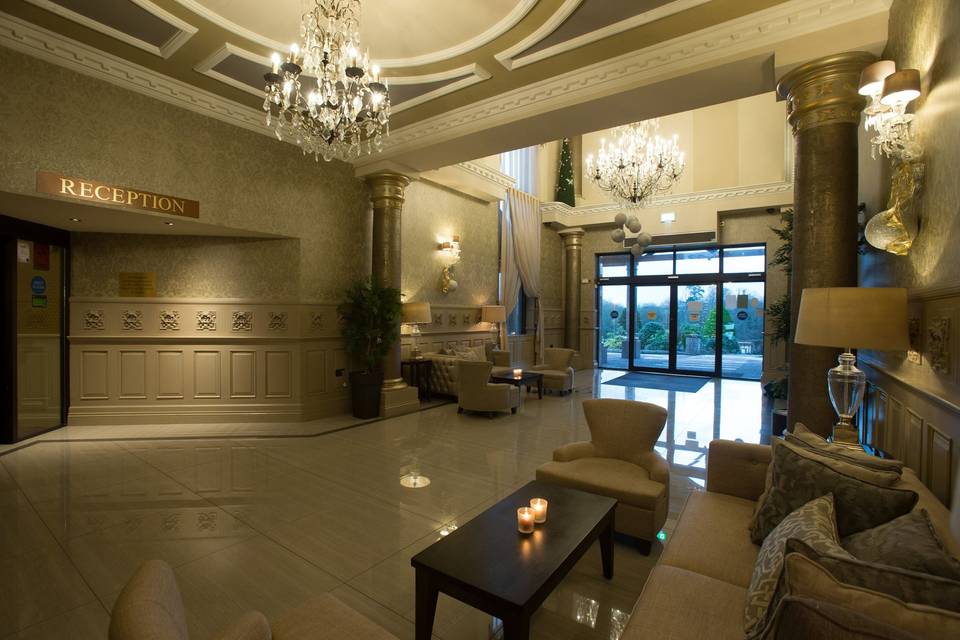 Reception area