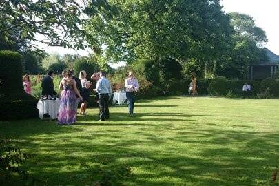 Drinks Reception on the Lawns