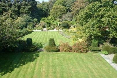 Our Walled Garden view from the Magnolia Room