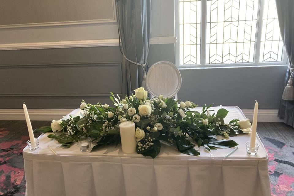 Ceremony Table