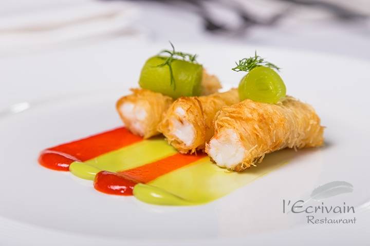 l'Ecrivain Restaurant Kataffi Prawns