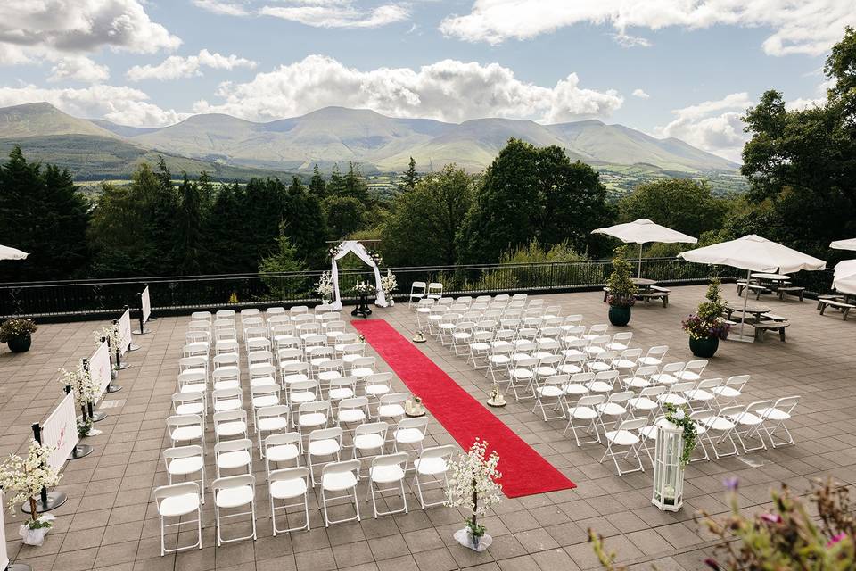 Civil Ceremony Veranda