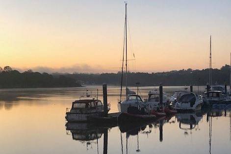 Boats on the river