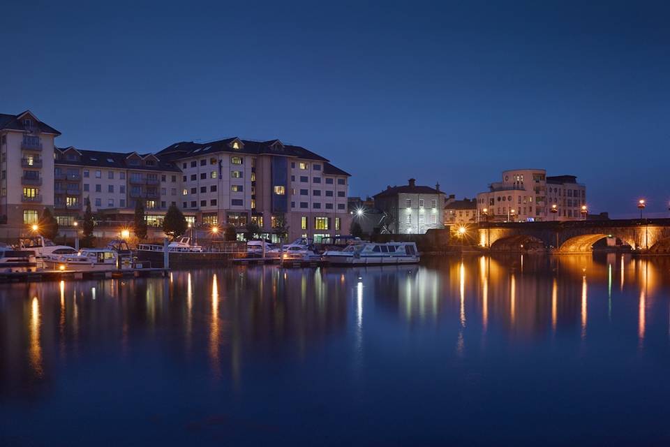 Hotel at night