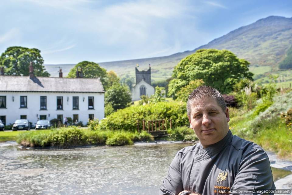 Our head chef Stephane le Sourne