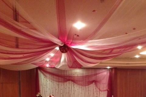 Ceiling Draping