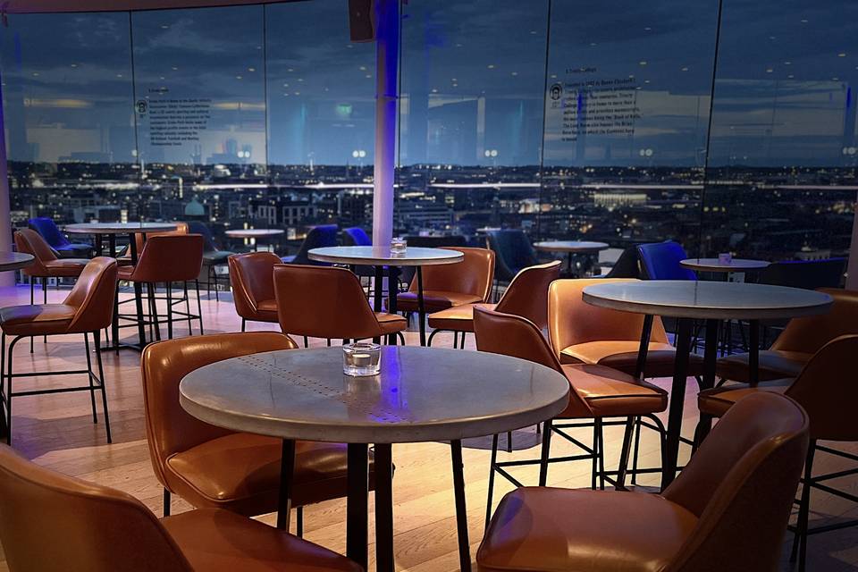 Gravity Bar at night