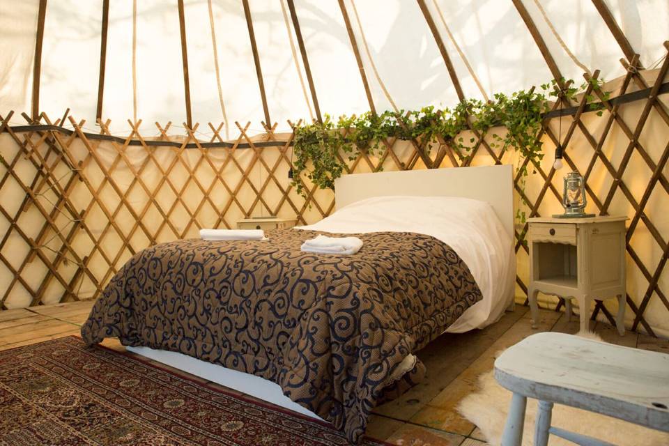 Chamomile yurt