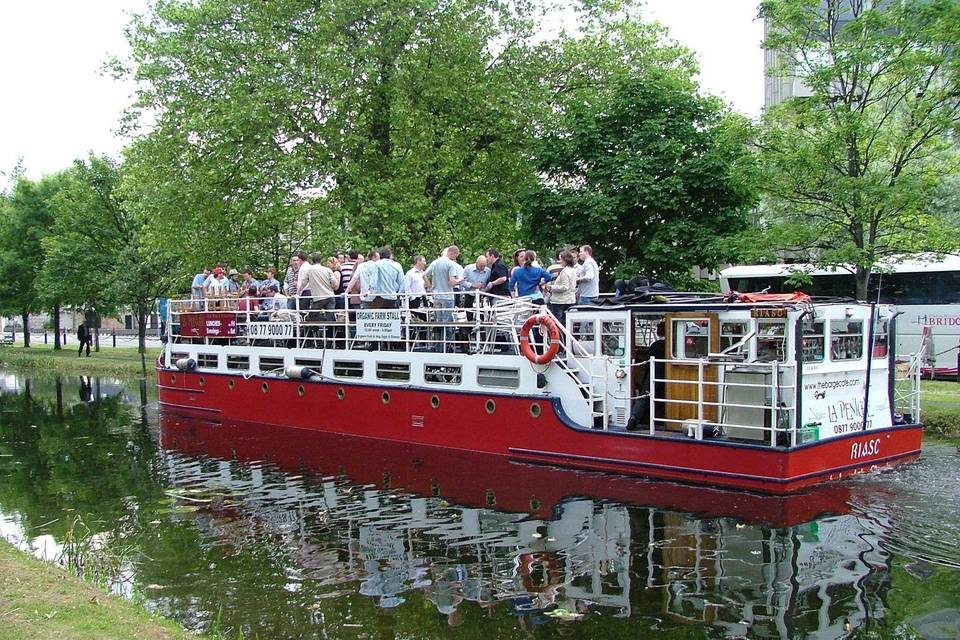 cruising along the canal