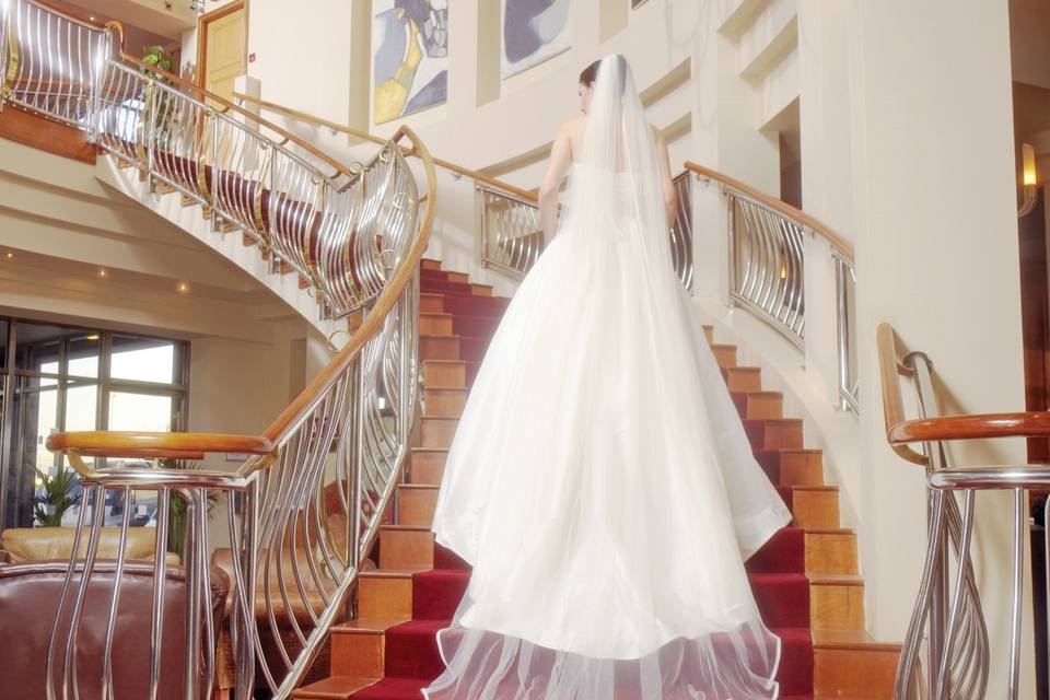 Bride Stairs