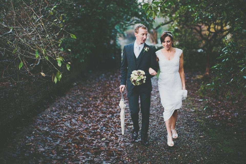 A December wedding - the gardens are available all year round