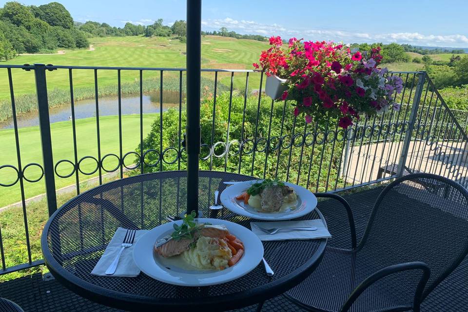 Sunday lunch with a view