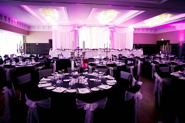 Grand Ballroom Black Tie Wedding