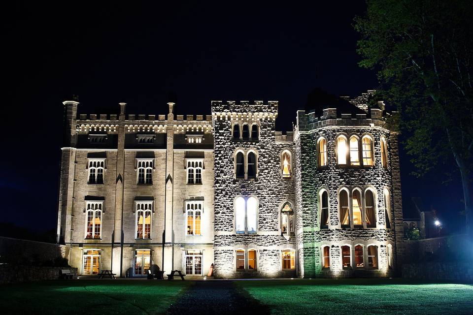 Kilronan Castle by Moonlight