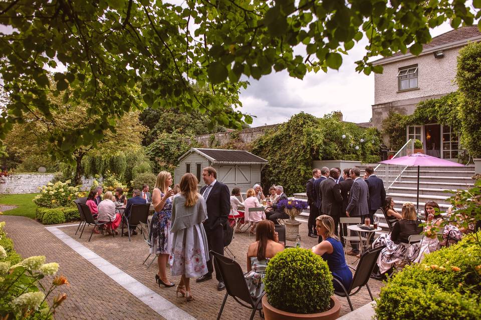 Outdoor Drinks Reception