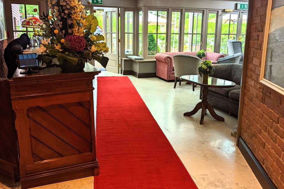 Red carpet reception