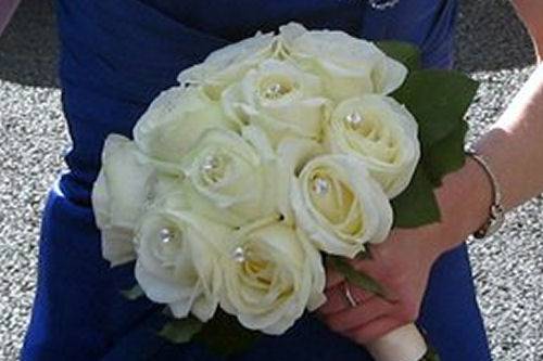 White Rose Bouquet