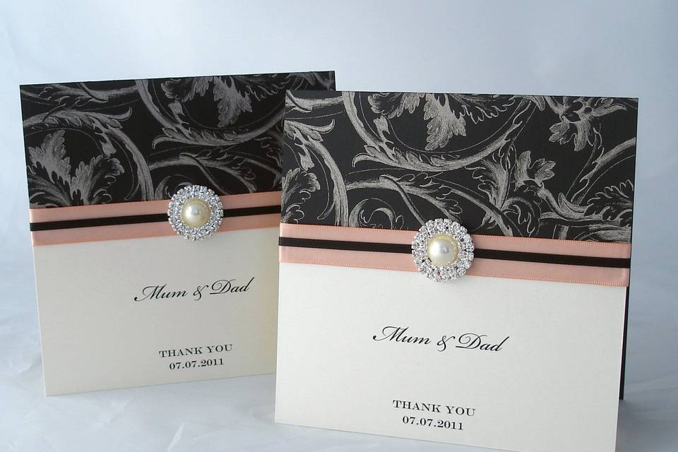 Bridal Party Thank You Cards