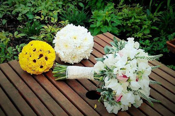Recent wedding bouquet