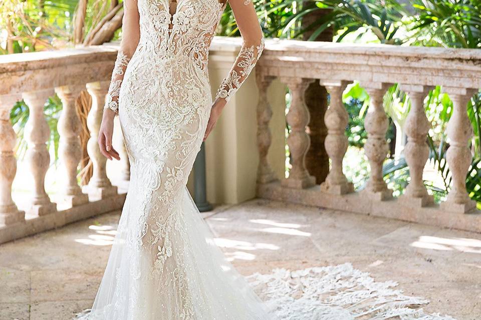 Lace gowns