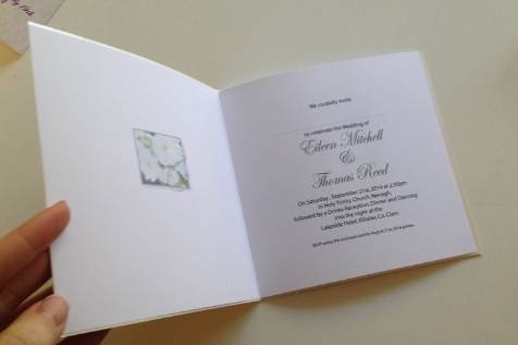 On Silver Pond Wedding Stationery