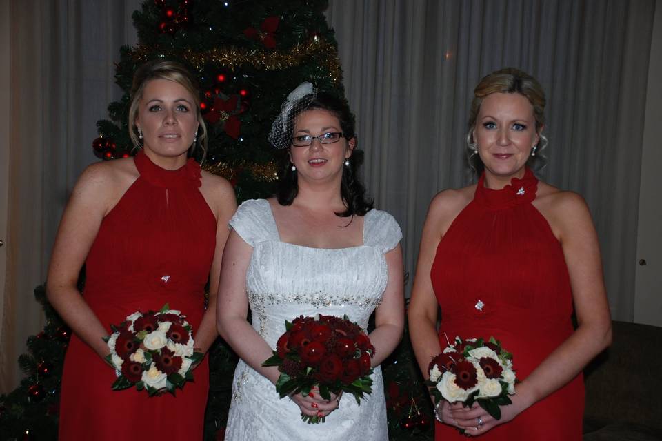 Bride & Bridemaids